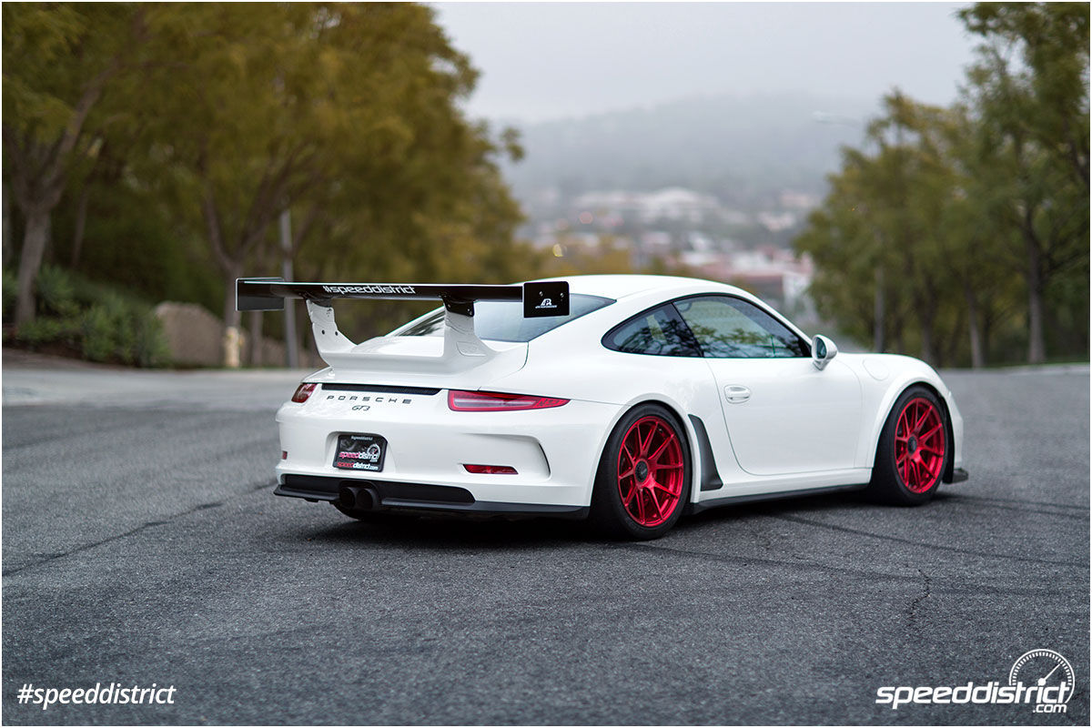 2015 Porsche 911 | Josh Shokri's Speed District Porsche 991 GT3 on Center Locking Forgeline One Piece Forged Monoblock GA1R Wheels