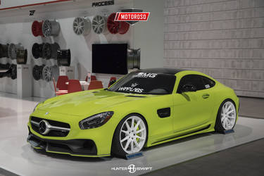 2015 Mercedes-Benz AMG GT S | Acid Green Mercedes-Benz GT S AMG - SEMA 2016