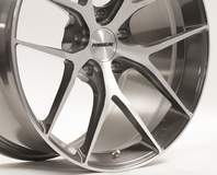 Forgeline One Piece Forged Monoblock VX1 in Two Tone Machined and Brushed Finish