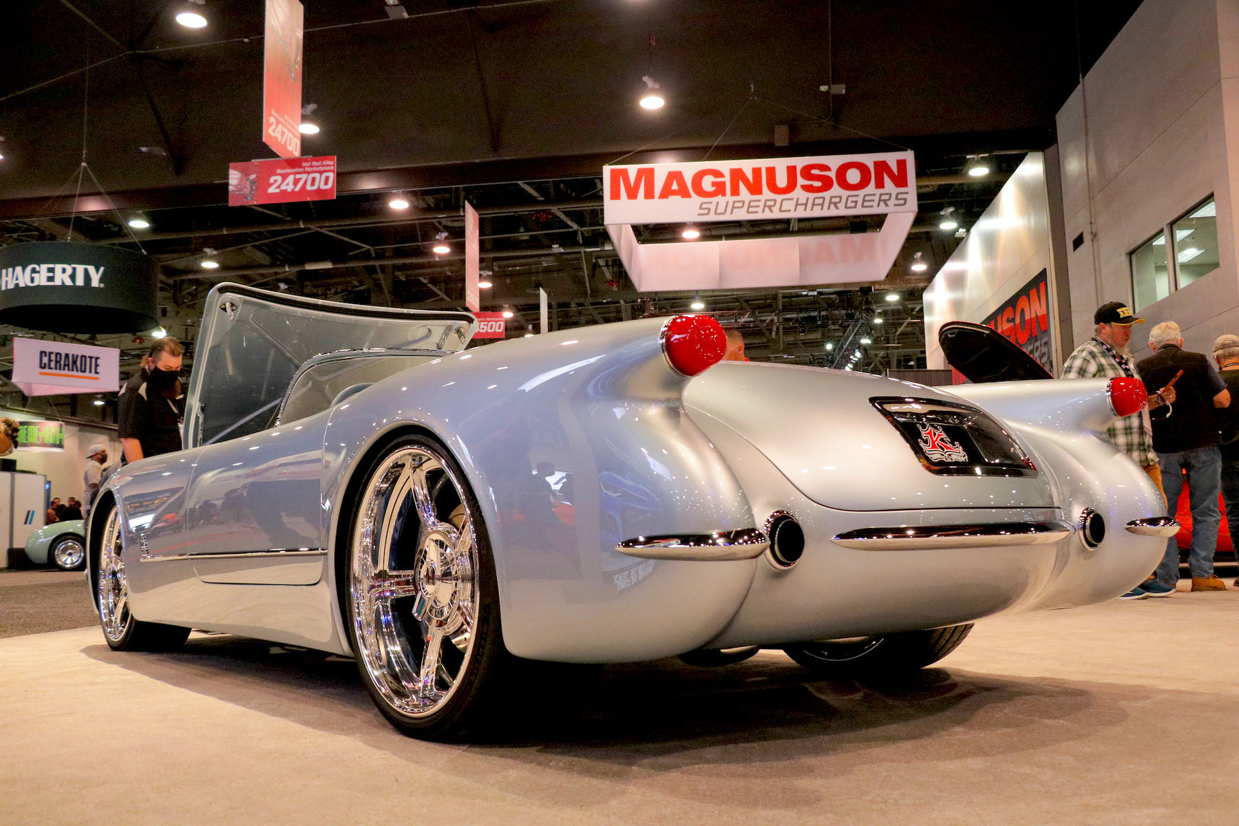 1953 Chevrolet Corvette | Kindig-It Design “CF1” 1953 Chevrolet Corvette on Forgeline Forged Three Piece Custom One-Off Wheels