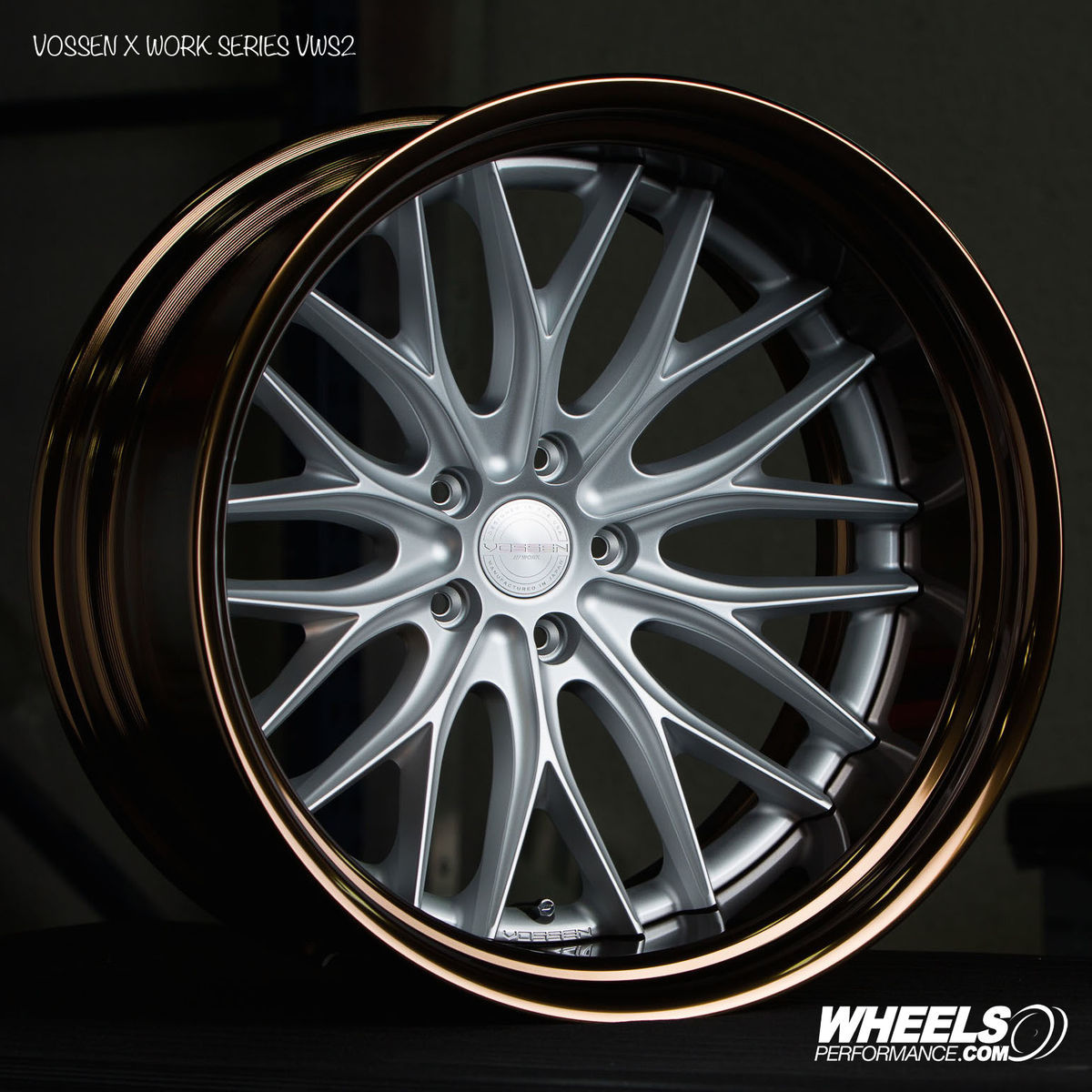    | Vossen x Work Series VWS-2 - Matte Silver and Glass Bronze Anodized