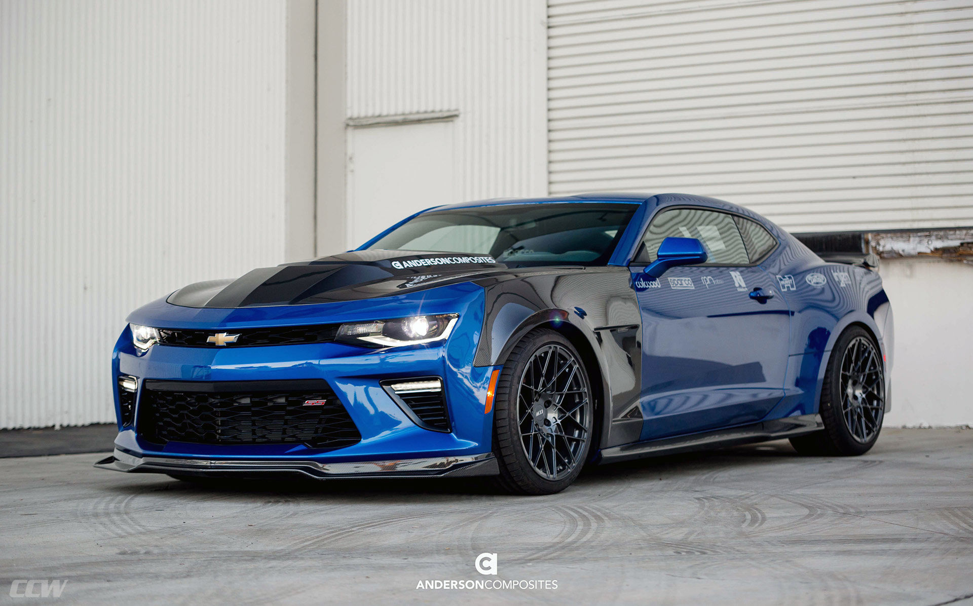 Chevrolet Camaro | Anderson Composites Carbon Fiber Chevrolet Camaro SS - CCW CV M10 Concave Forged Monoblock Wheels