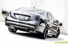 2014 Grey Mercedes-Banz S63 | Savini Wheels SV51-C