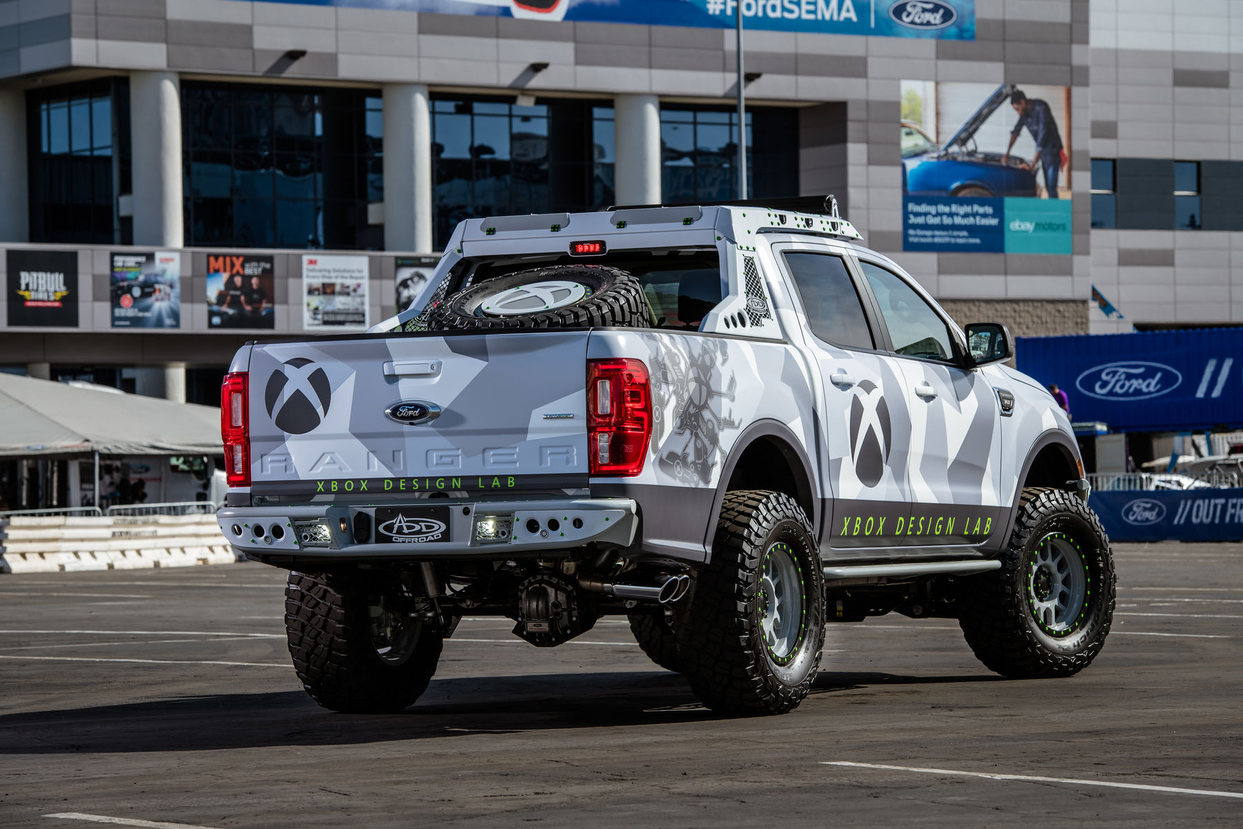 2019 Ford Ranger | 2019 Ford Ranger XLT SuperCrew FX4 by Addictive Desert Designs - Xbox In Vegas FordSEMA