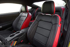 2017 Mustang GT Leather Interior By LeatherSeats.com