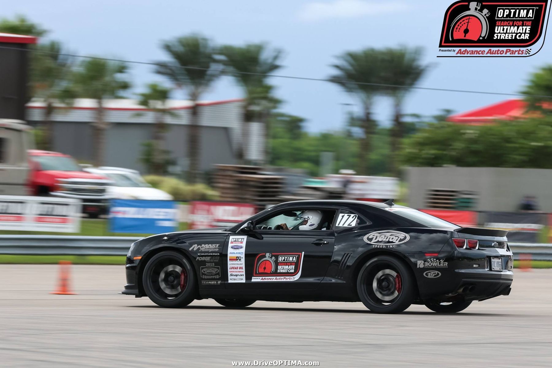 2016 Chevrolet Camaro | Bryan Johnson Wins USCA GT Class at NOLA Motorsports Park with Camaro 1LE on Forgeline One Piece Forged Monoblock GA1R Open Lug Wheels