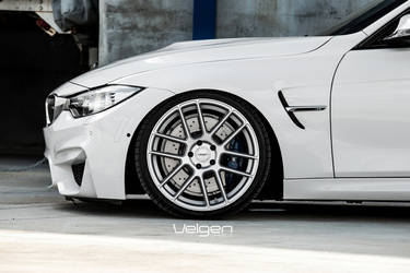 2015 BMW M3 | BMW M3 on Velgen Wheels VMB6 Matte Silver 20x9 & 20x10.5 