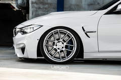 BMW M3 on Velgen Wheels VMB6 Matte Silver 20x9 & 20x10.5 
