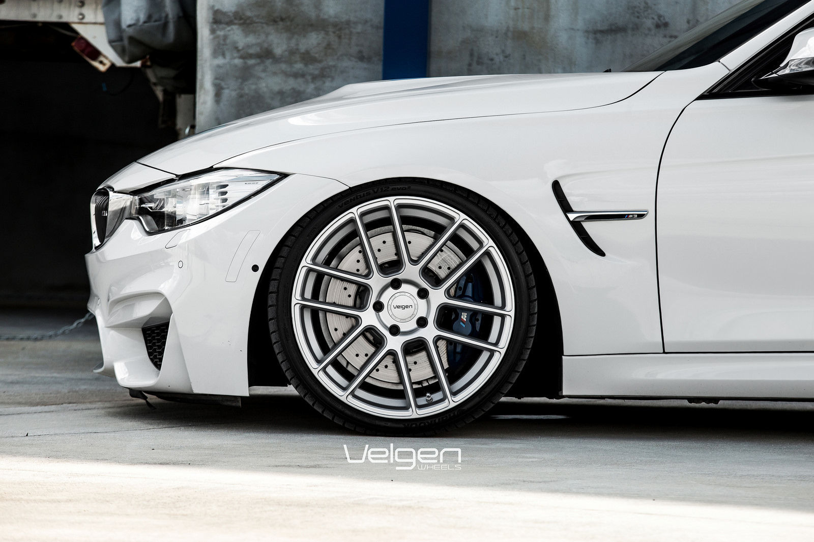 2015 BMW M3 | BMW M3 on Velgen Wheels VMB6 Matte Silver 20x9 & 20x10.5 