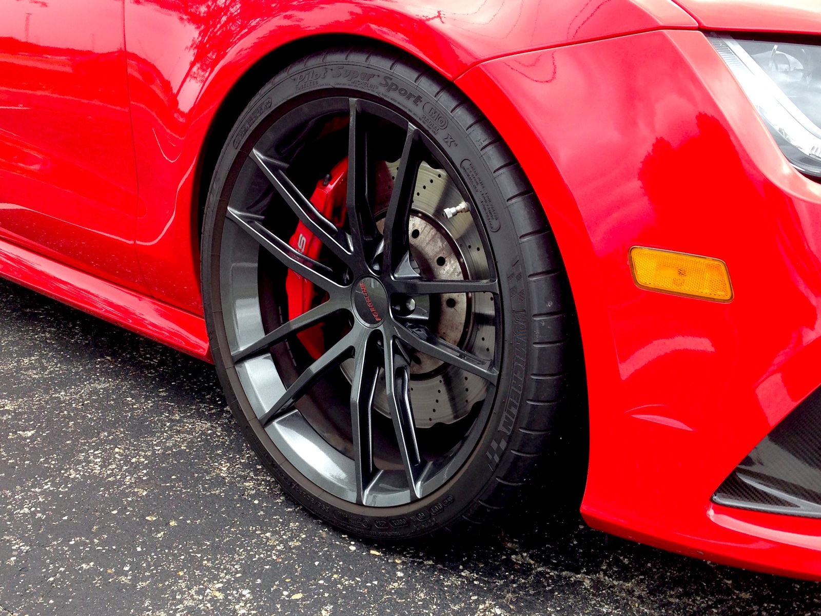 2014 Audi RS7 | Aron Jacobs' Audi RS7 on Forgeline One Piece Forged Monoblock AR1 Wheels