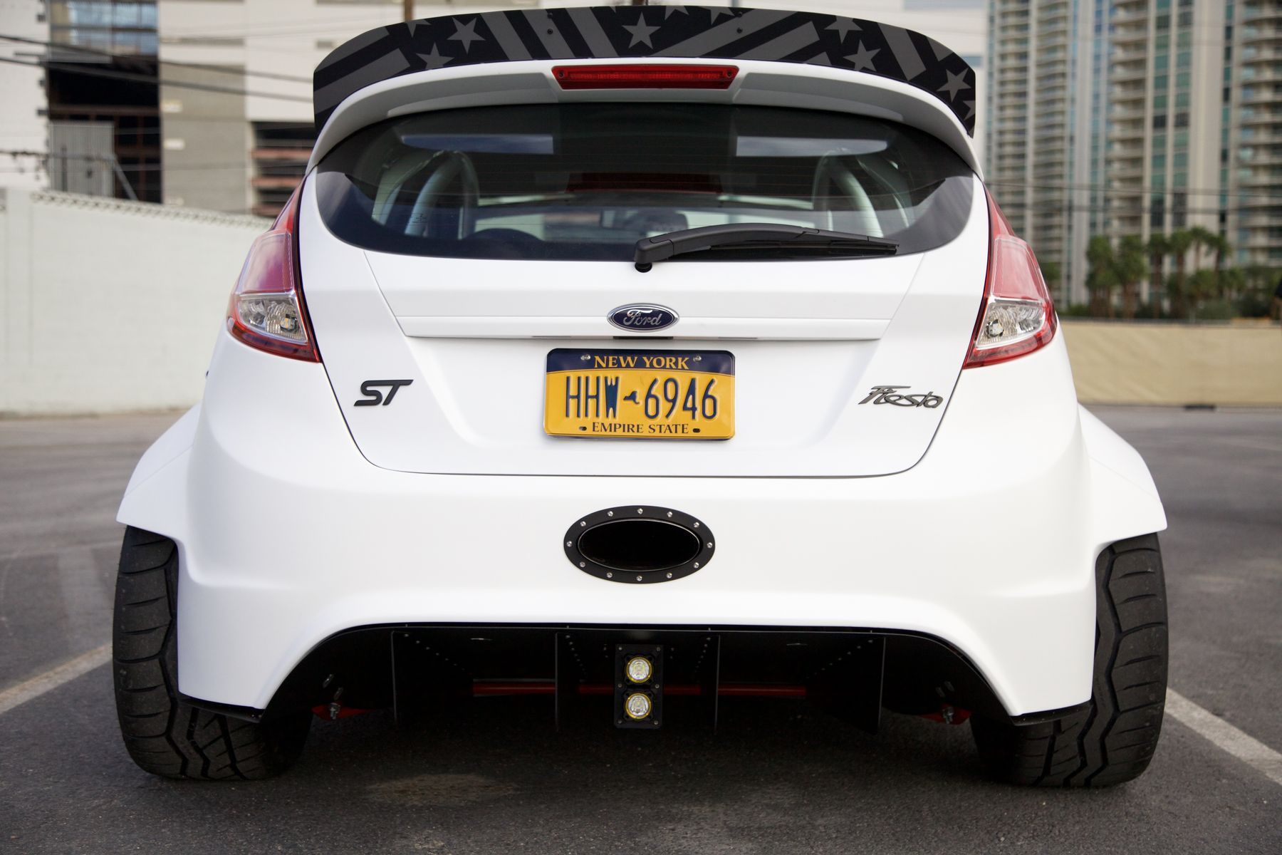 2016 Ford Fiesta St By Tucci Hot Rods Rear Widebody Shot Fordsema
