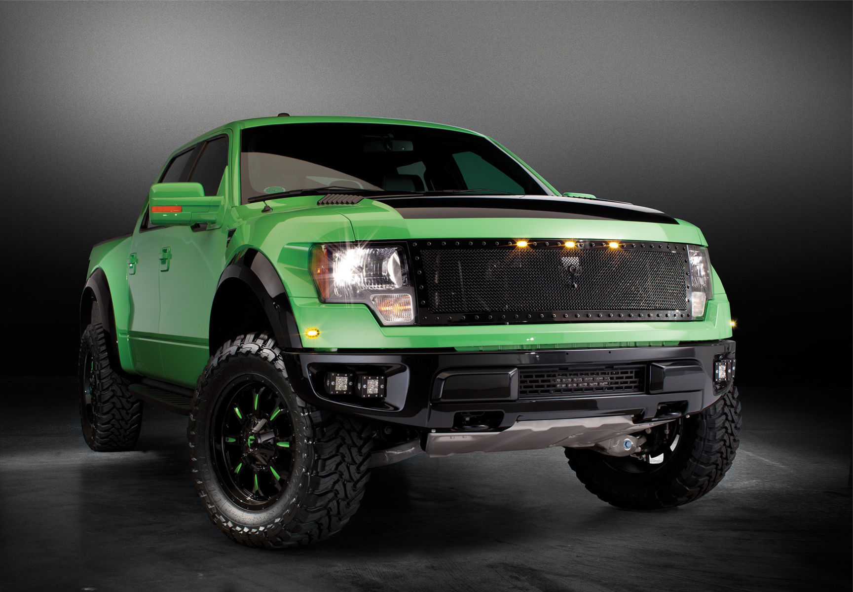 2012 Ford Raptor | 2012 SVT Raptor Custom Front Three Quarters