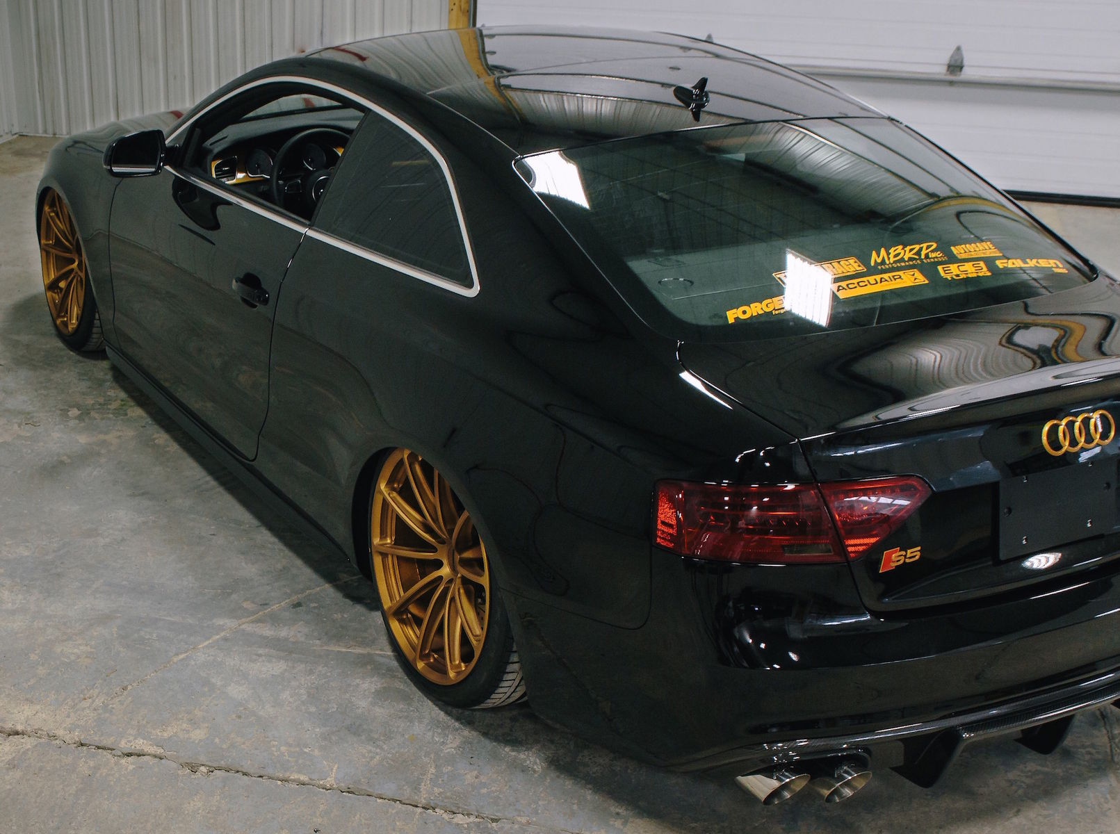 2016 Audi S5 | Prostate Cancer Canada's Bagged Audi S5 Coupe on Forgeline One Piece Forged Monoblock GT1 5-Lug Wheels