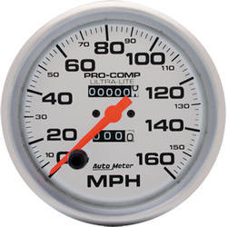 Auto Meter Pro-Comp Mechanical Speedometer