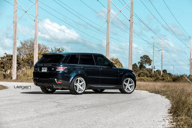 2015 Land Rover Range Rover Sport | Range Rover Sport on Velgen Wheels Classic5 Matte Silver 22x10.5 All Around 