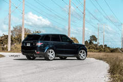 Range Rover Sport on Velgen Wheels Classic5 Matte Silver 22x10.5 All Around 