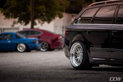 Black Audi S4 Avant Wagon - CCW Classic Polished 3 Piece Wheels