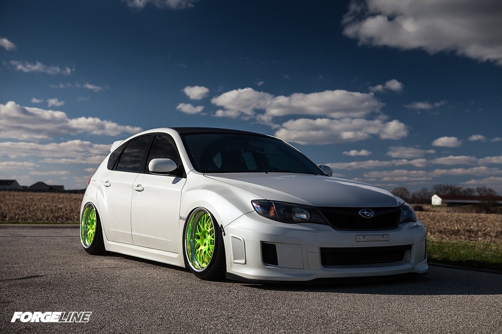 2012 Subaru Impreza WRX | Corey West's Subaru WRX on Forgeline GX3 Wheels
