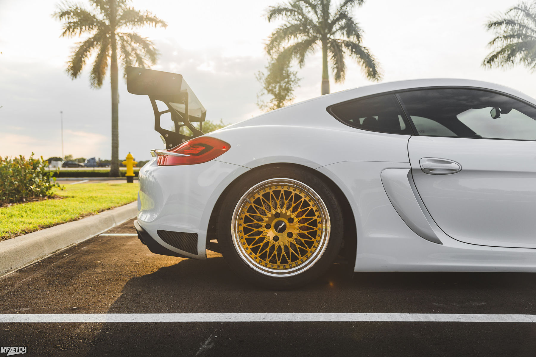 2016 Porsche Cayman S | Rennsport One's 981 Porsche Cayman S on Forgeline Heritage Series LS3 Wheels