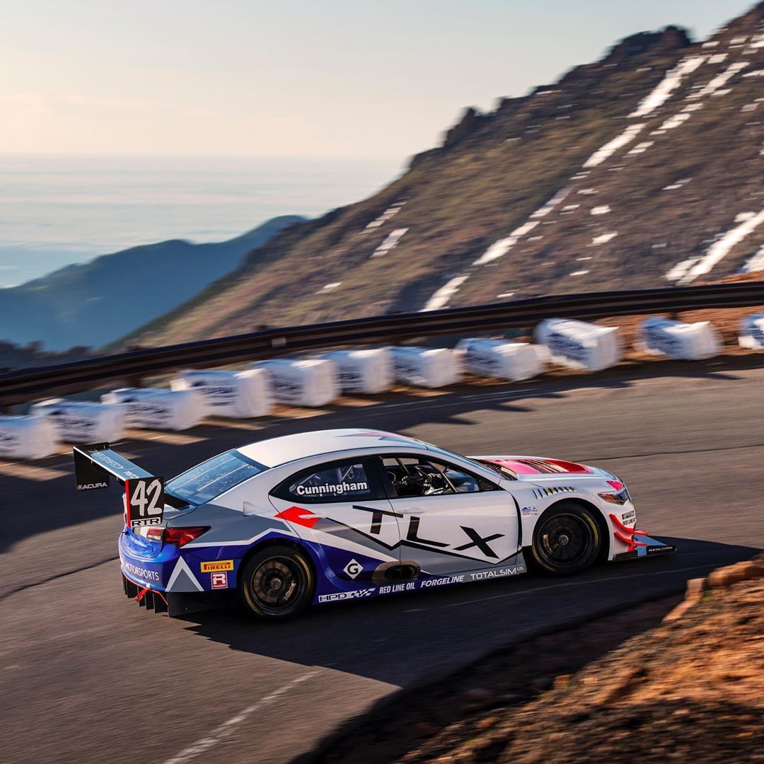 2019 Acura TLX | RealTime Racing Conquers Pikes Peak International Climb on Forgeline One Piece Forged Monoblock GTD1 Wheels