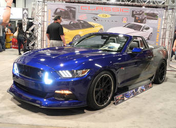 2016 Ford Mustang | Supercharged S550 Mustang Convertible on Grip Equipped Grudge Wheels