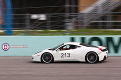 Ferrari 458 on HRE S101 at the Track  