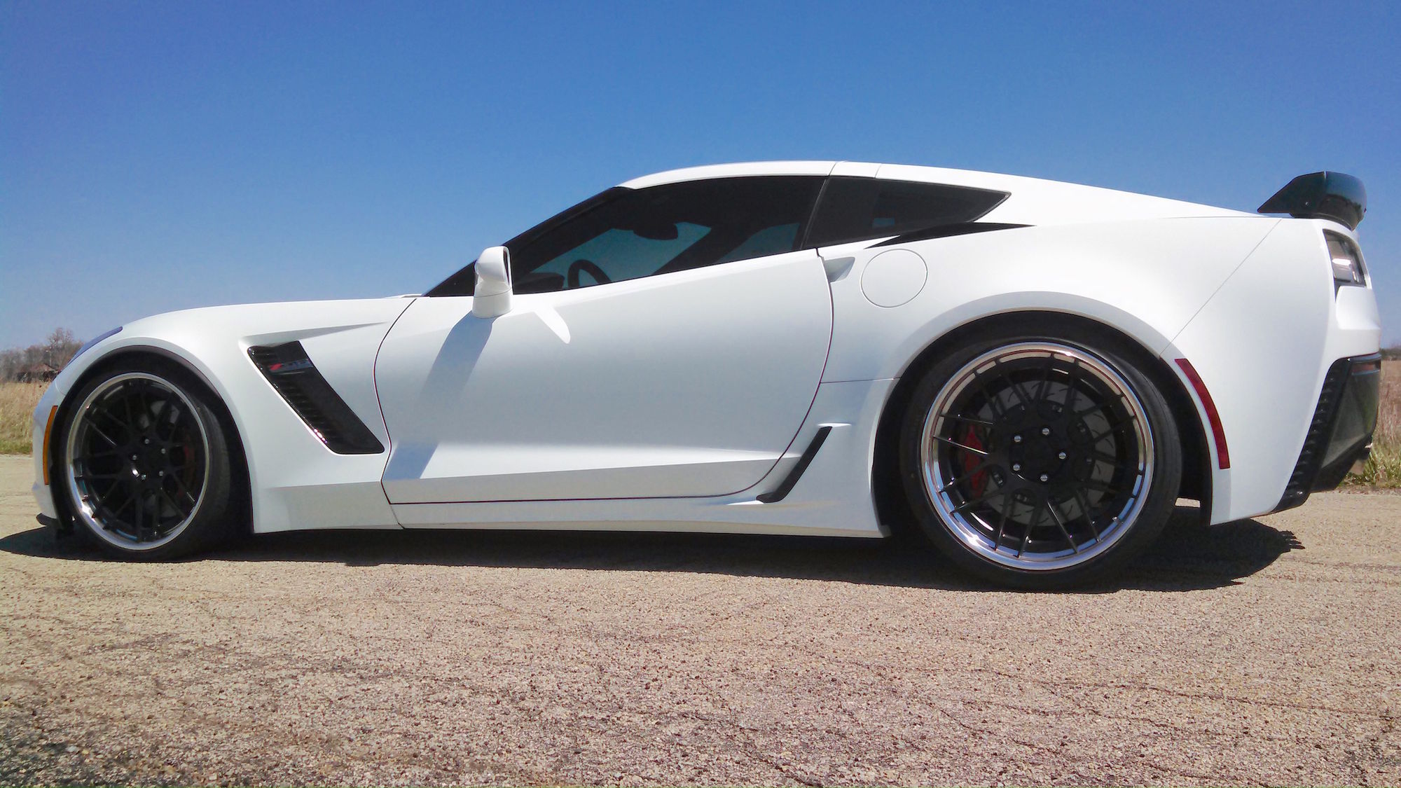 2016 Chevrolet Corvette Z06 | Randy Trott's C7 Corvette Z06 on Forgeline DE3C-SL Concave Stepped Lip Wheels