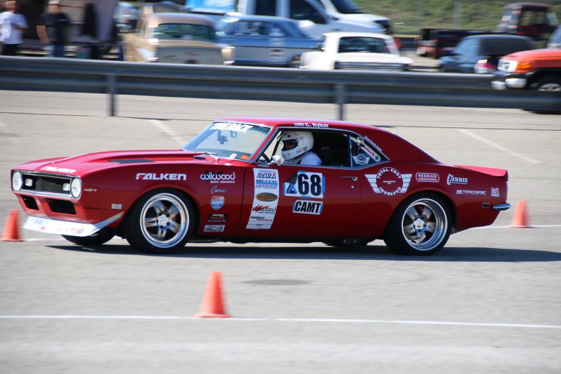 1968 Chevrolet Camaro | Chad Ryker Wins NMCA West Autocross With '68 Camaro on Forgeline DS3 Wheels