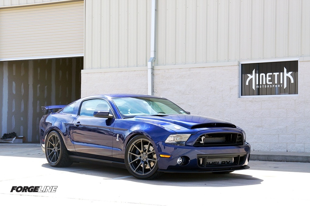 2011 Ford Shelby GT500 | Jake Rowden's 1200HP GT500 on Forgeline One Piece Forged Monoblock GA1R Wheels