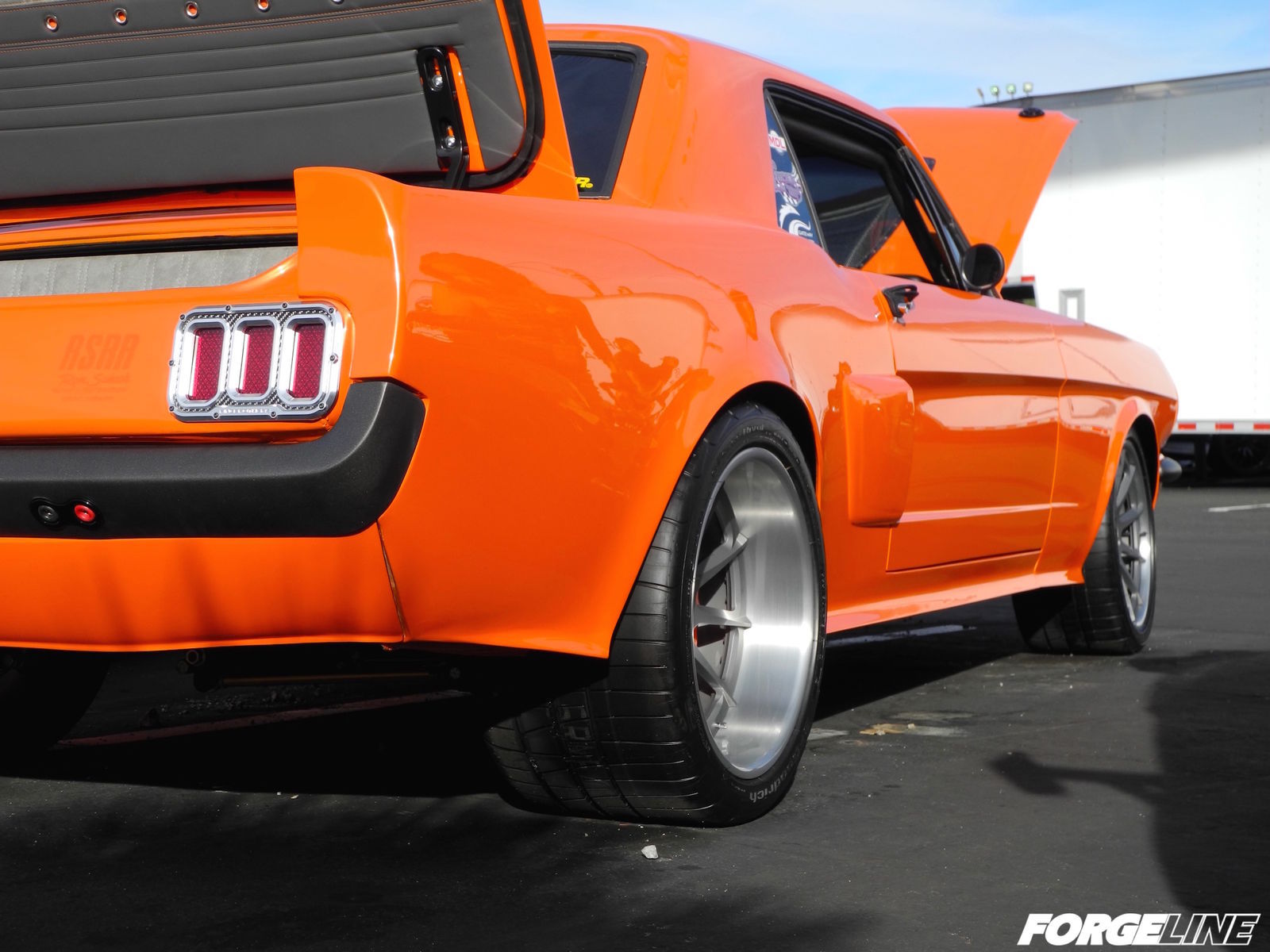 1966 Ford Mustang | Chad Miller Mustang on Forgeline RB3C Wheels