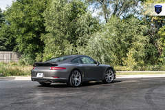Charcoal Porsche 911 Carrera - Stance