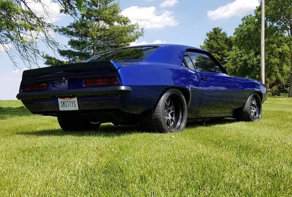 1969 Chevrolet Camaro | Alex's Blue LT4-Powered Pro-Touring '69 Camaro on Forgeline GA3R Wheels