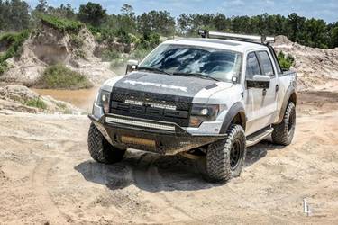 Addictive Desert Design “Stealth Fighter” front and rear bumpers 