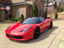 Ferrari 458 on HRE P107