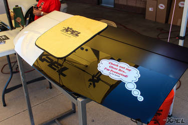 XPEL booth at the California Festival of Speed with Clear Pro LLC
