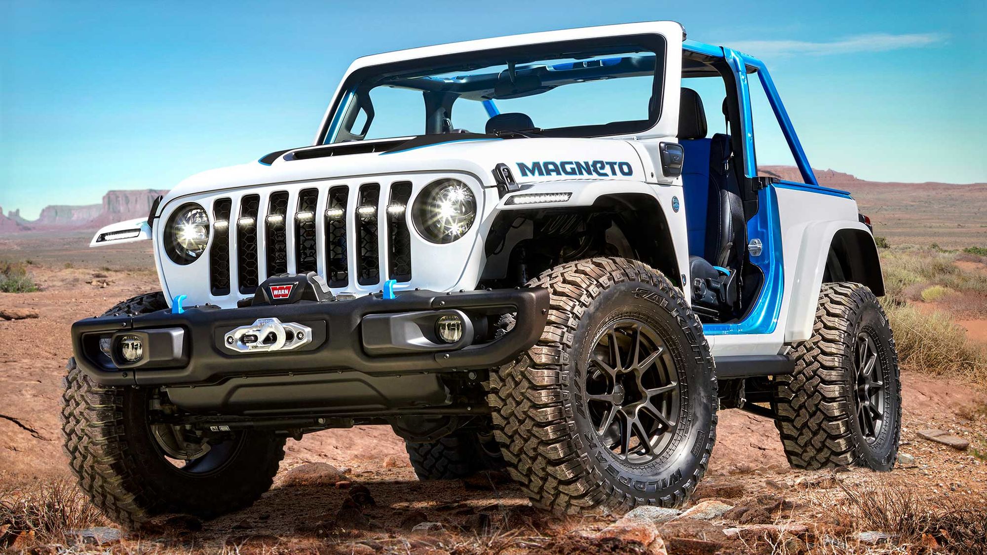 2022 Jeep Wrangler | Jeep Wrangler Magneto EV Concept on Forgeline One Piece Forged Monoblock GS1R Wheels