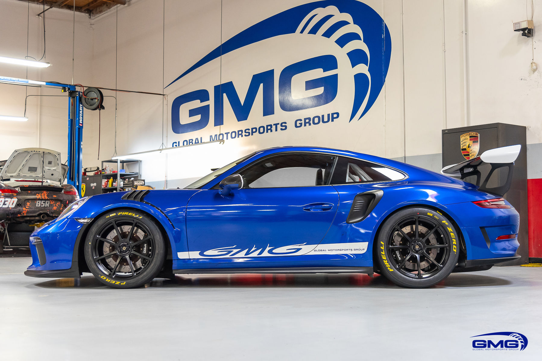 Gmg Racing Porsche Gt Rs On Forgeline One Piece Forged Monoblock Ge Wheels