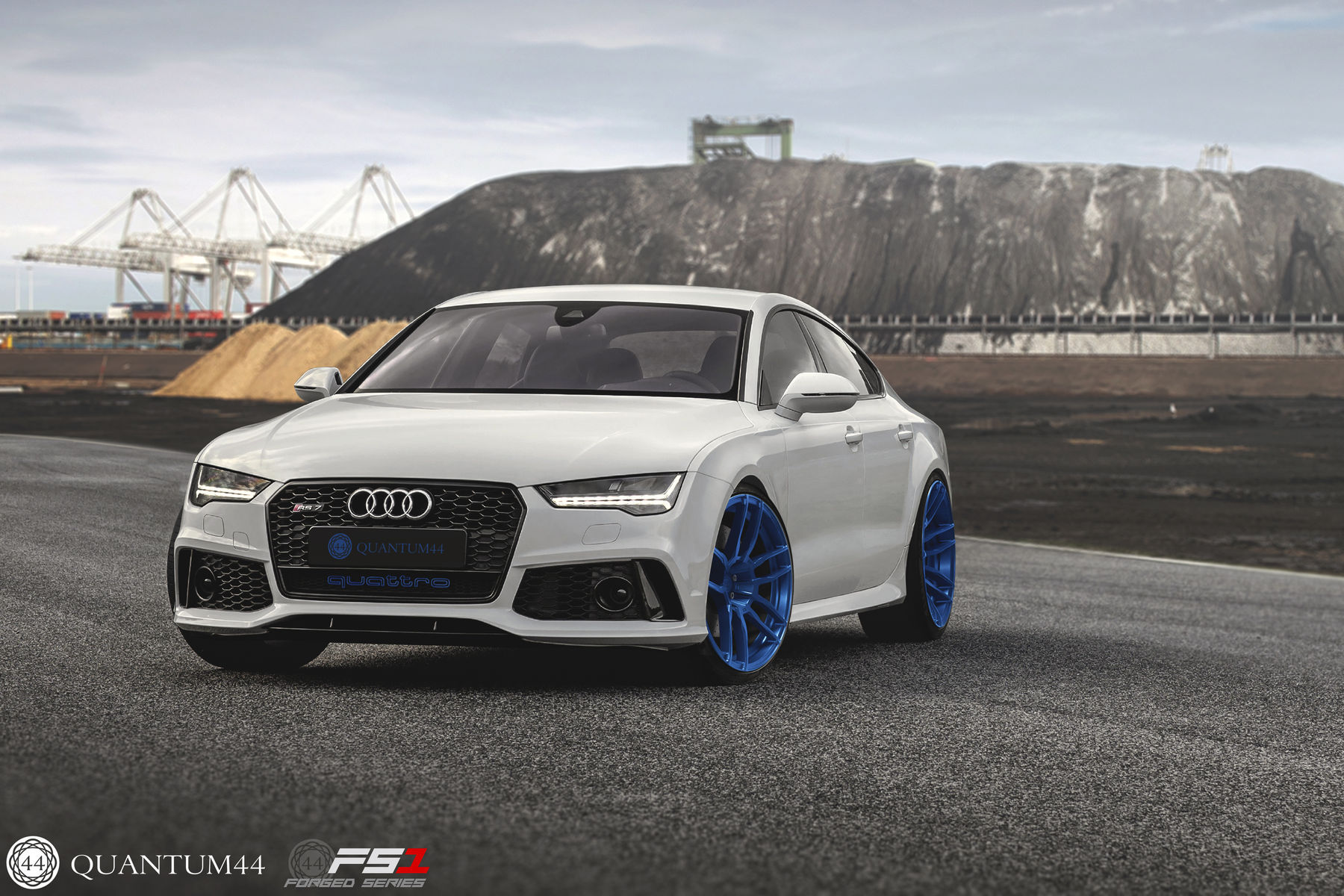  Audi RS7 | Quantum44 FS1 Candy Blue + Audi RS7