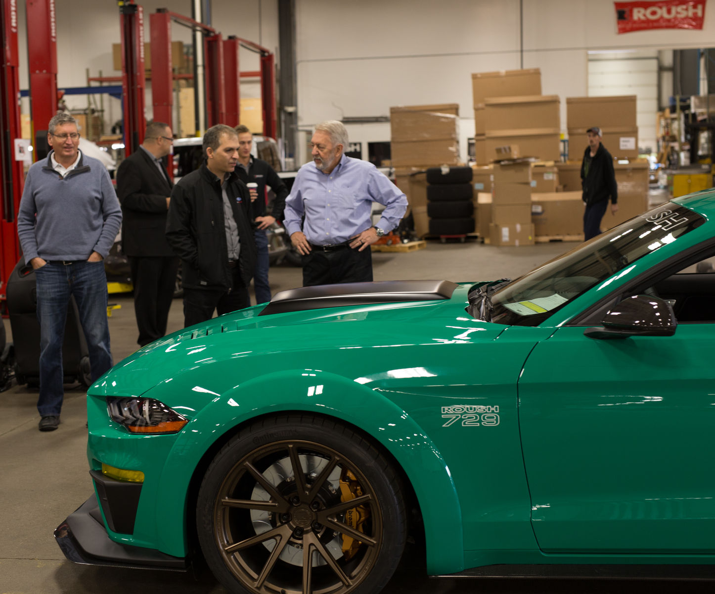 2018 Ford Mustang | Roush 729 Widebody Mustang by Roush Performance - Admiring the 'Stang