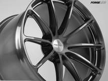 Forgeline One Piece Forged Monoblock GT1 5-Lug in Transparent Smoke