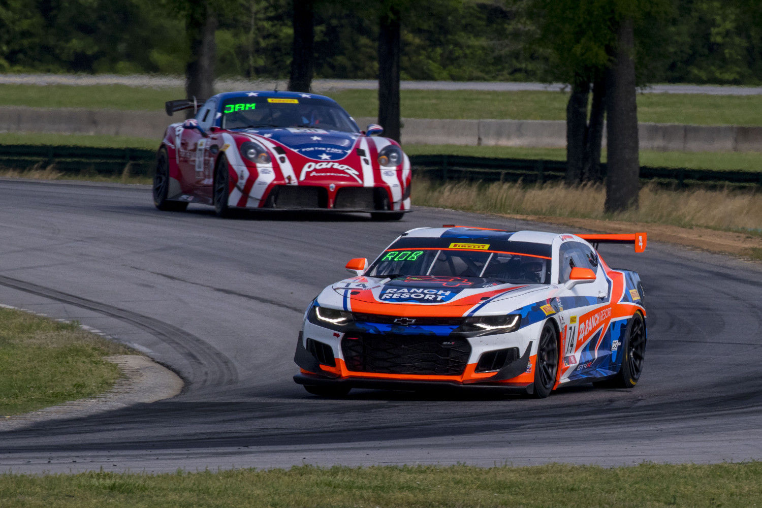 | Forgeline Teams Top World Challenge GT4 Podium at VIR