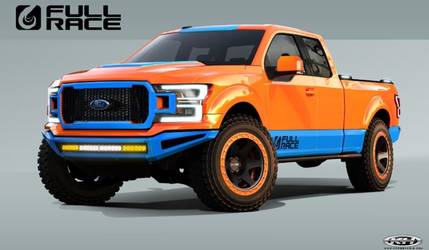 2018 Ford F-150 | 2018 Ford F-150 XLT Sport 4x4 by Full Race Motorsports - Rendering FordSEMA