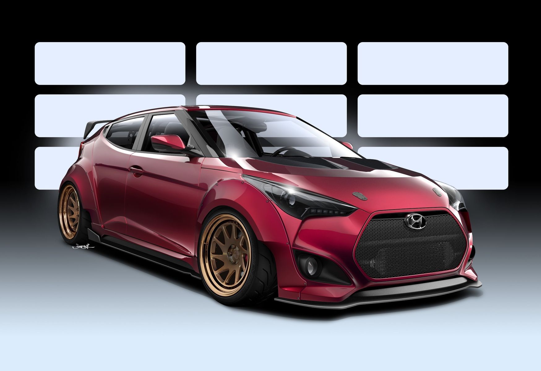2016 Hyundai Veloster | Hyundai SEMA Veloster Turbo