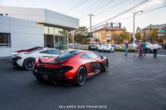 3 McLaren P1s @ McLaren San Francisco