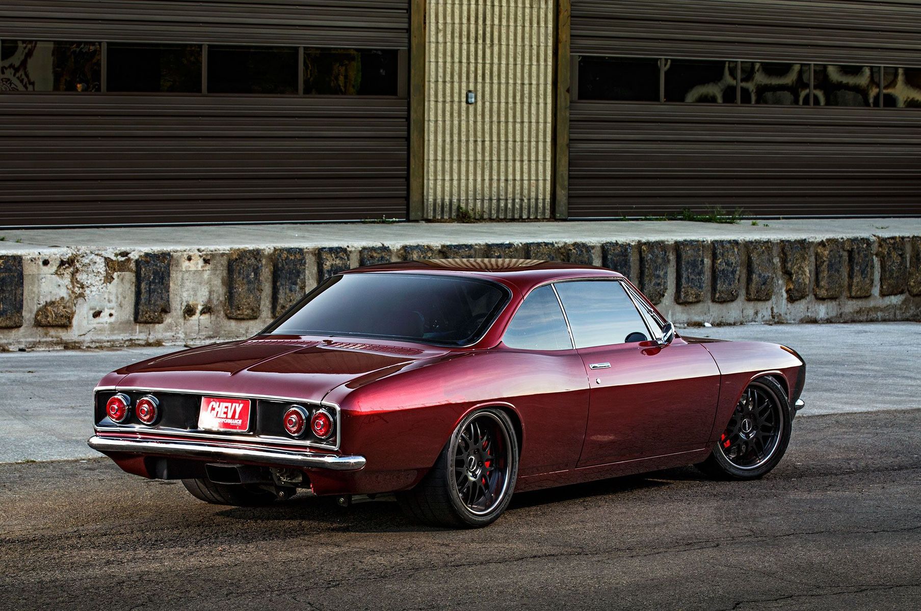 JB Granger’s Pro-Touring '66 Chevy Corvair on Forgeline DE3P Wheels