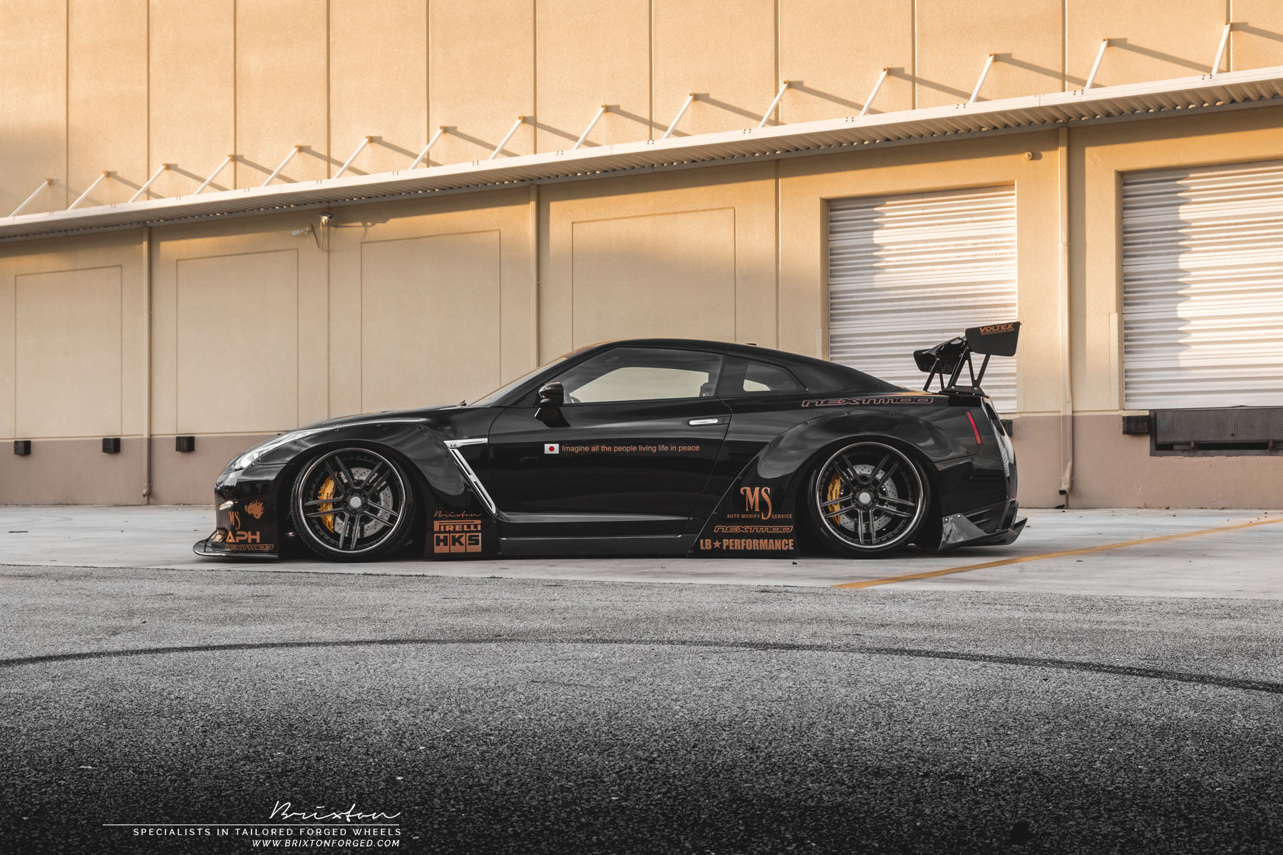 2015 Nissan GT-R | Brixton Forged - Liberty Walk GTR