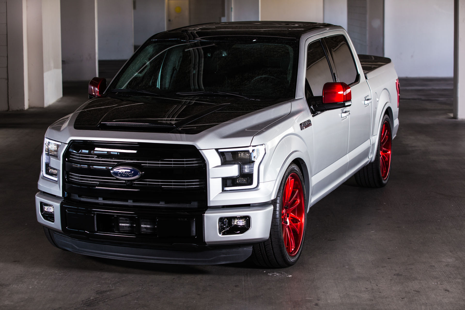 2015 Ford F-150 | 2015 CGS Performance Ford F-150 Lariat - Front Profile Shot