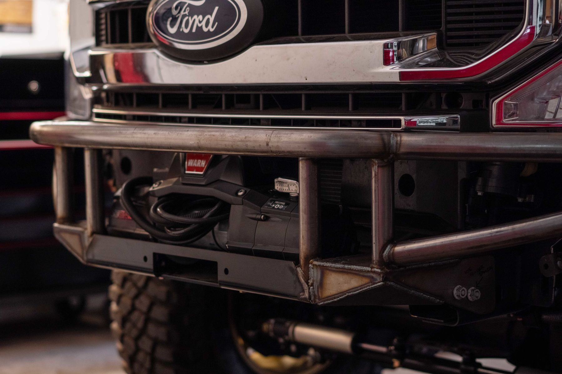 2020 Ford F-250 Super Duty | 2020 Ford F-250 XLT SRW Crew Cab 4x4 “Baja Forged” By LGE-CTS Motorsports - Bumper install