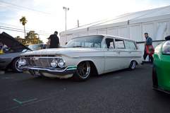 Tom Busack's "Family Hauler" 1961 Chevrolet Parkwood Wagon on Forgeline SE3C Concave Wheels