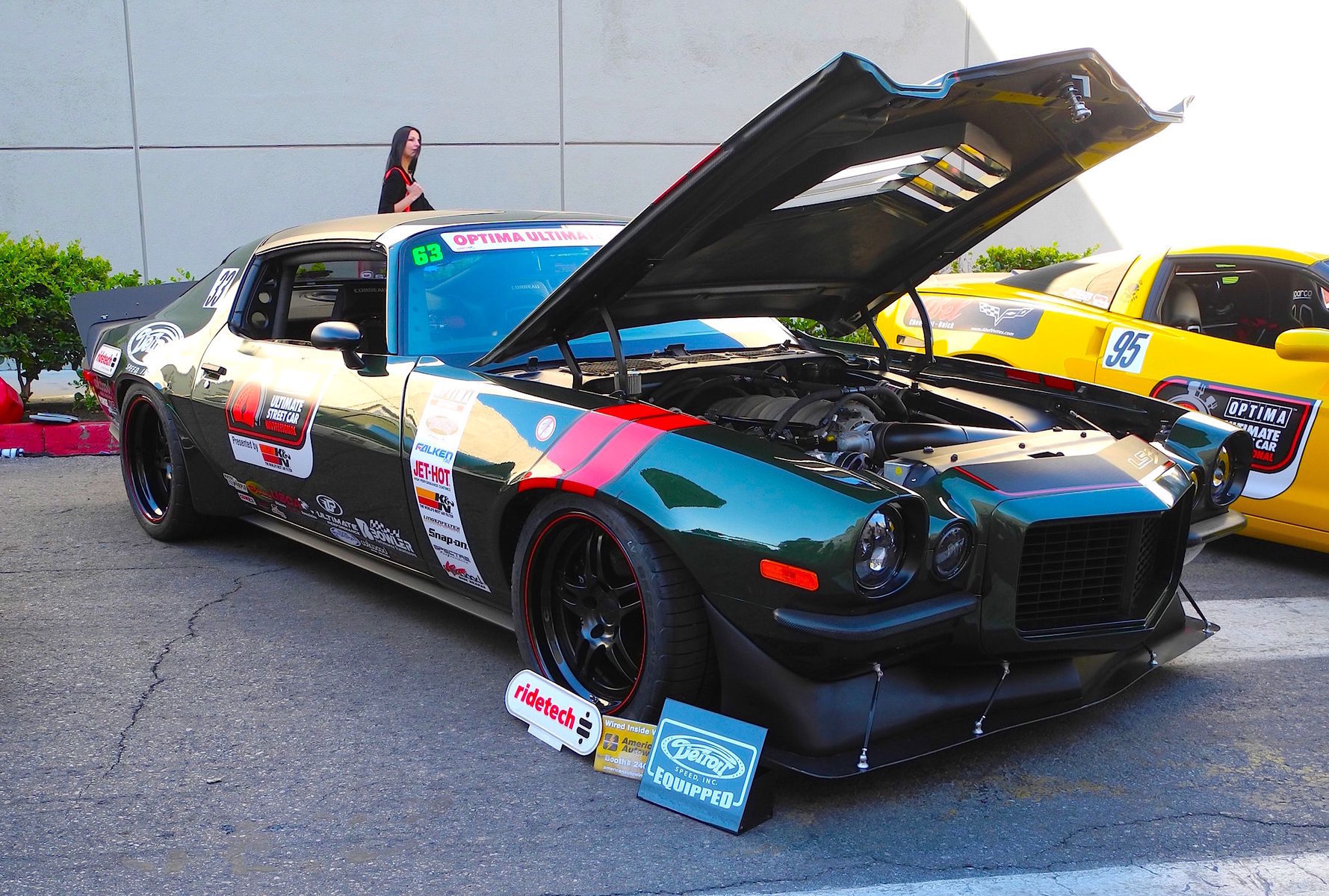 1973 Chevrolet Camaro | Jim Stehlin's '73 Camaro on Forgeline DS3 Wheels at the 2015 SEMA Show